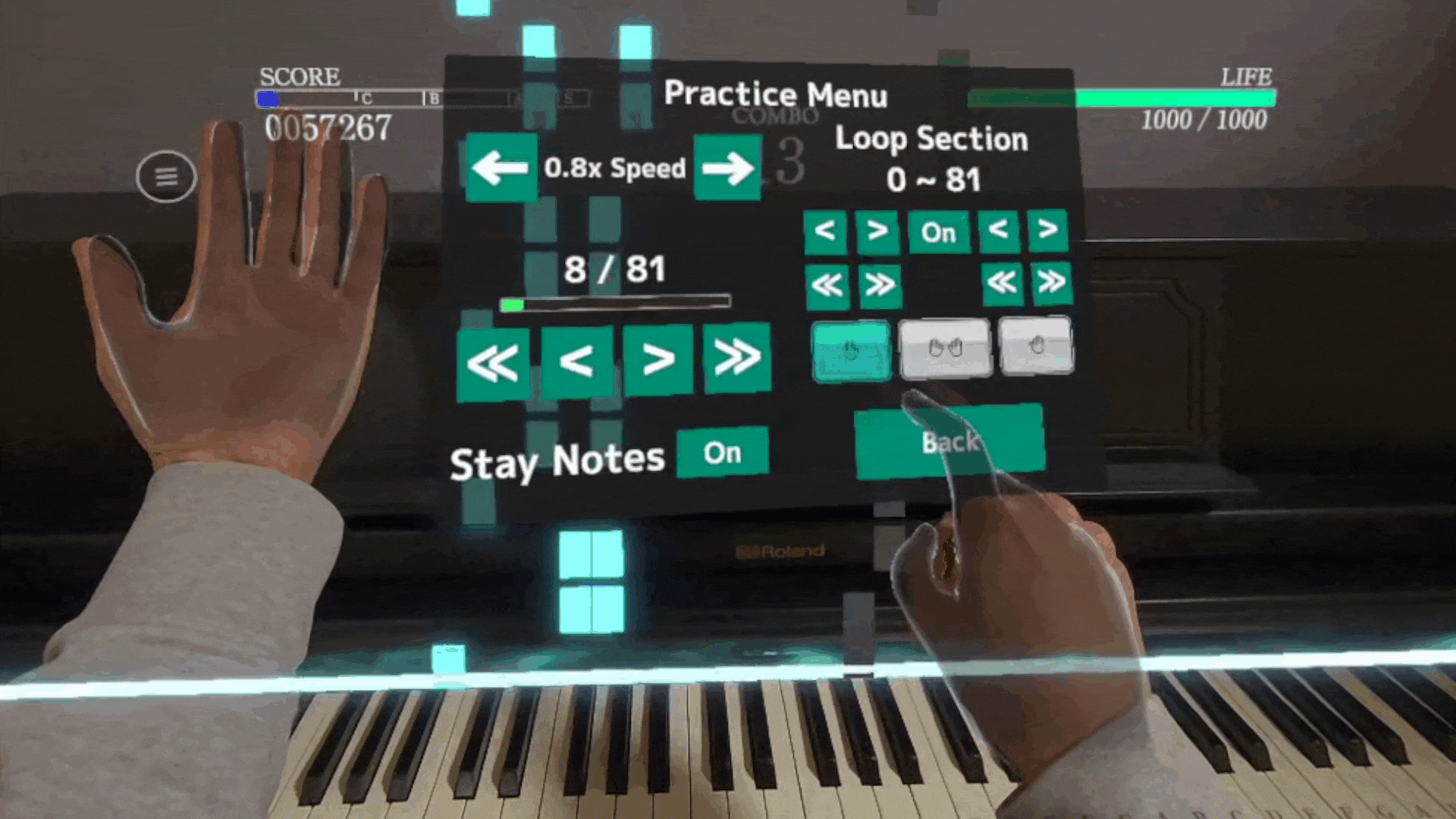 Practice mode included!